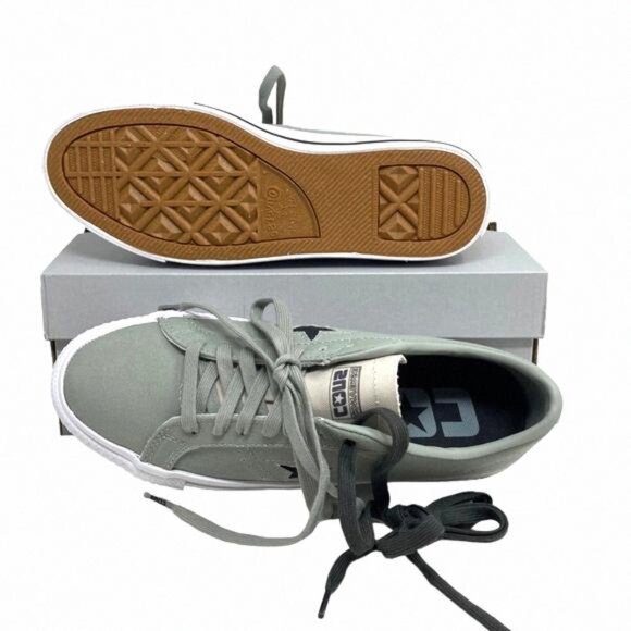 Converse CONS One Star Pro OX Low Top Canvas Gray 172634C Sneakers Size Women's - Picture 9 of 13